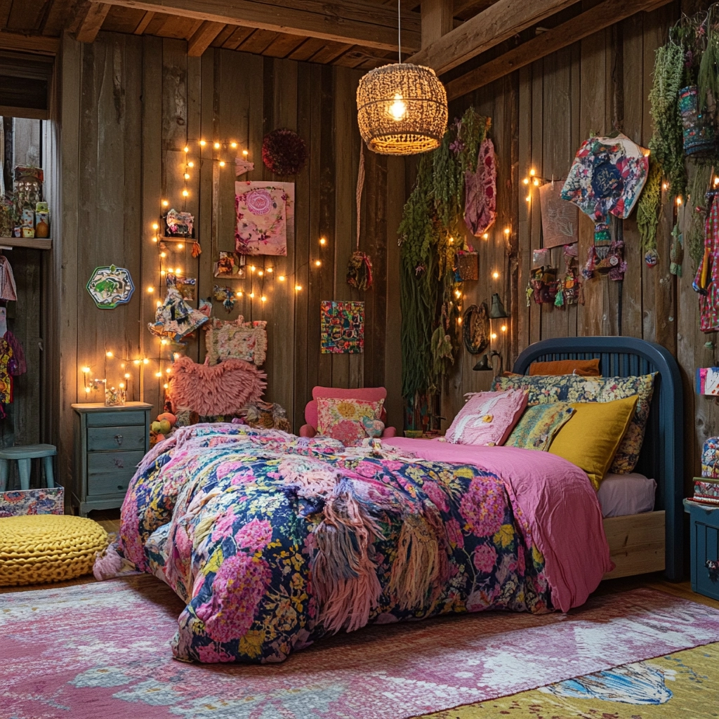 farmhouse girl bedroom 25