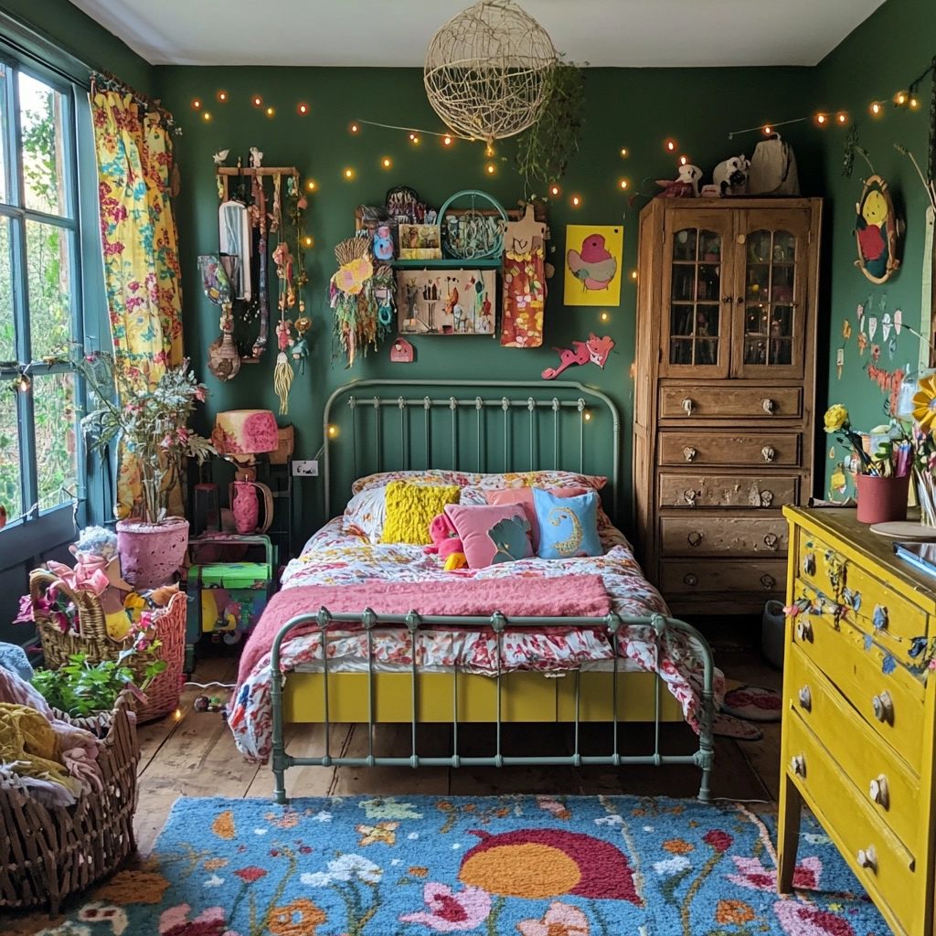 farmhouse girl bedroom 28
