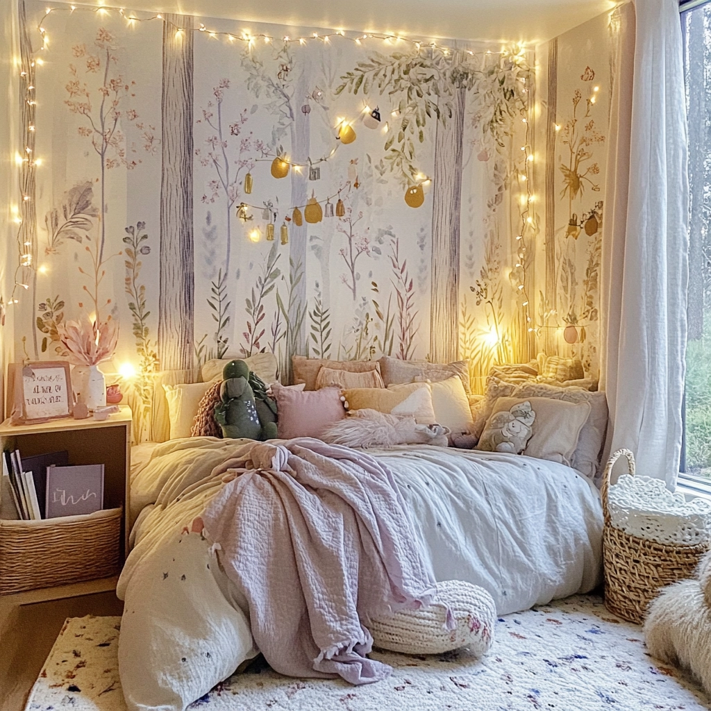 farmhouse girl bedroom 74