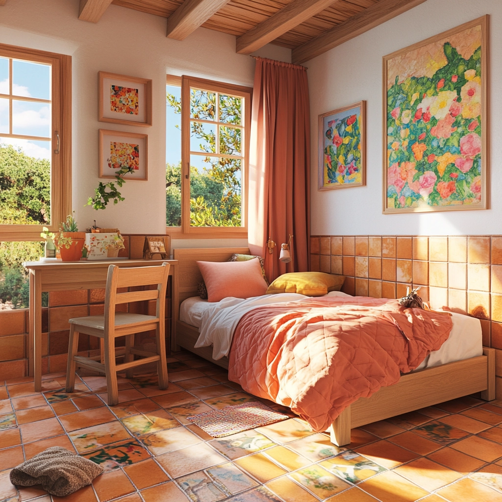 farmhouse girls bedroom 55