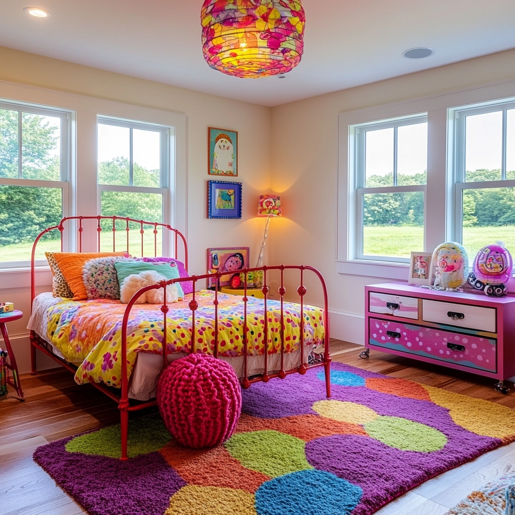 farmhouse girls bedroom 69