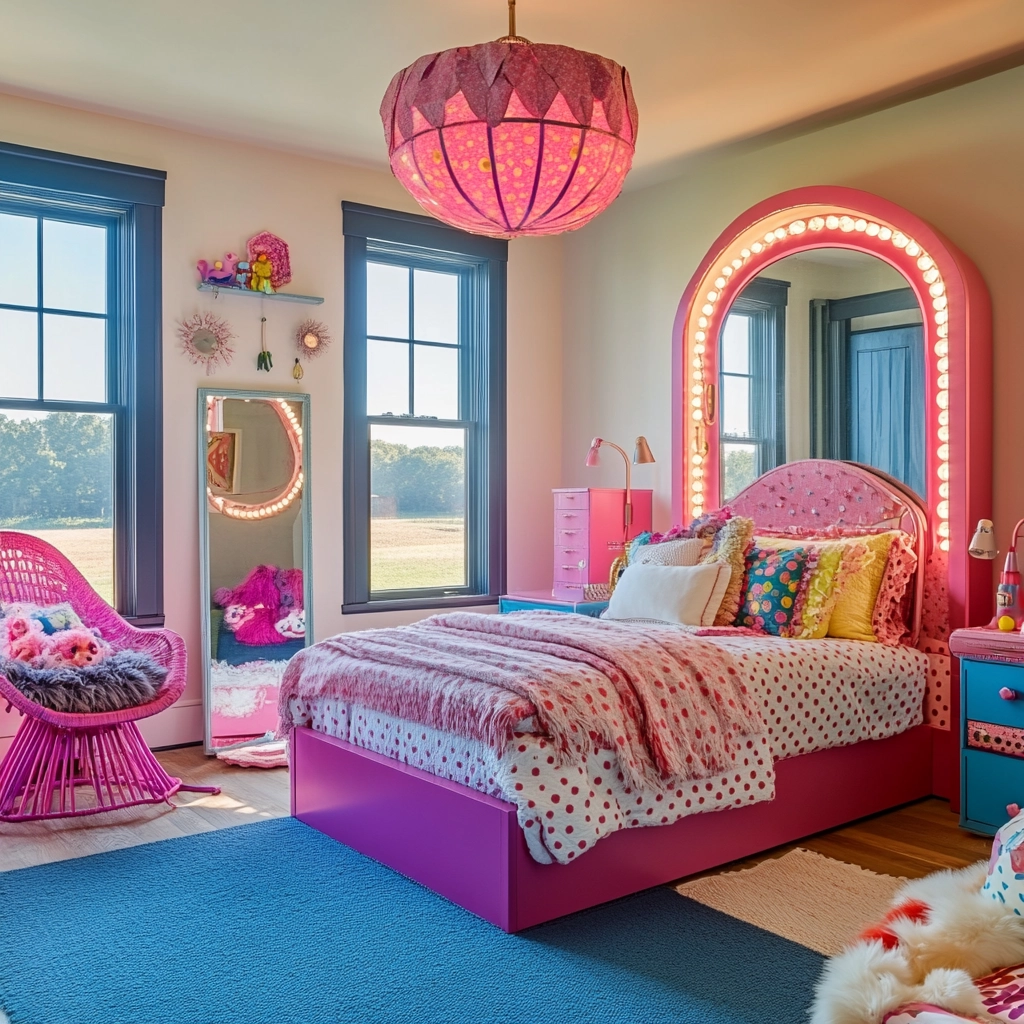 farmhouse girls bedroom 70