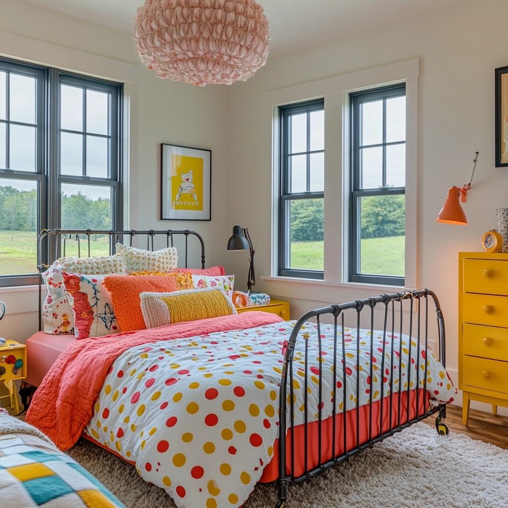 farmhouse girls bedroom 71