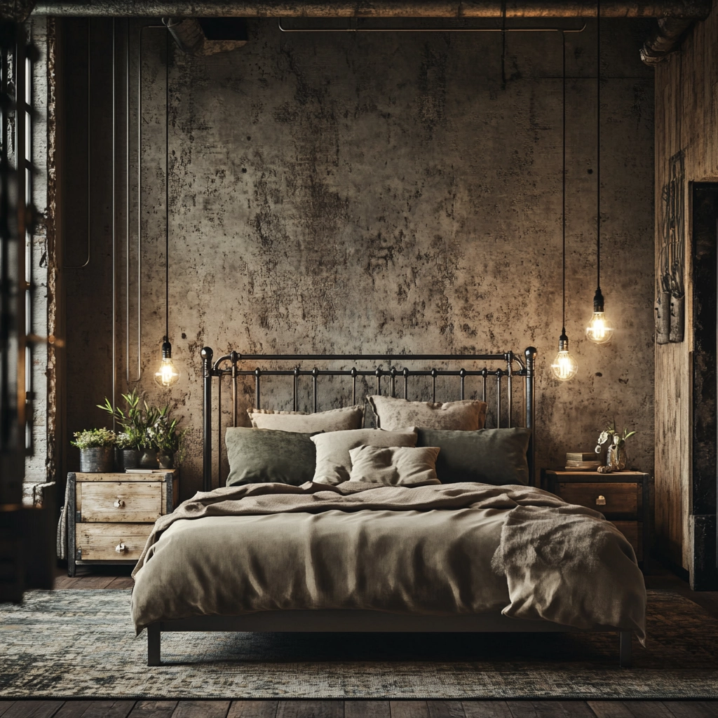 farmhouse glam bedroom 10