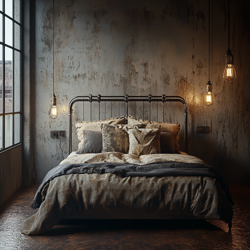 farmhouse glam bedroom 11