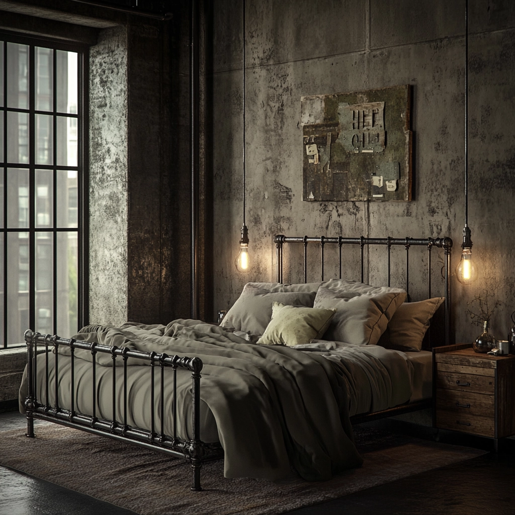 farmhouse glam bedroom 12