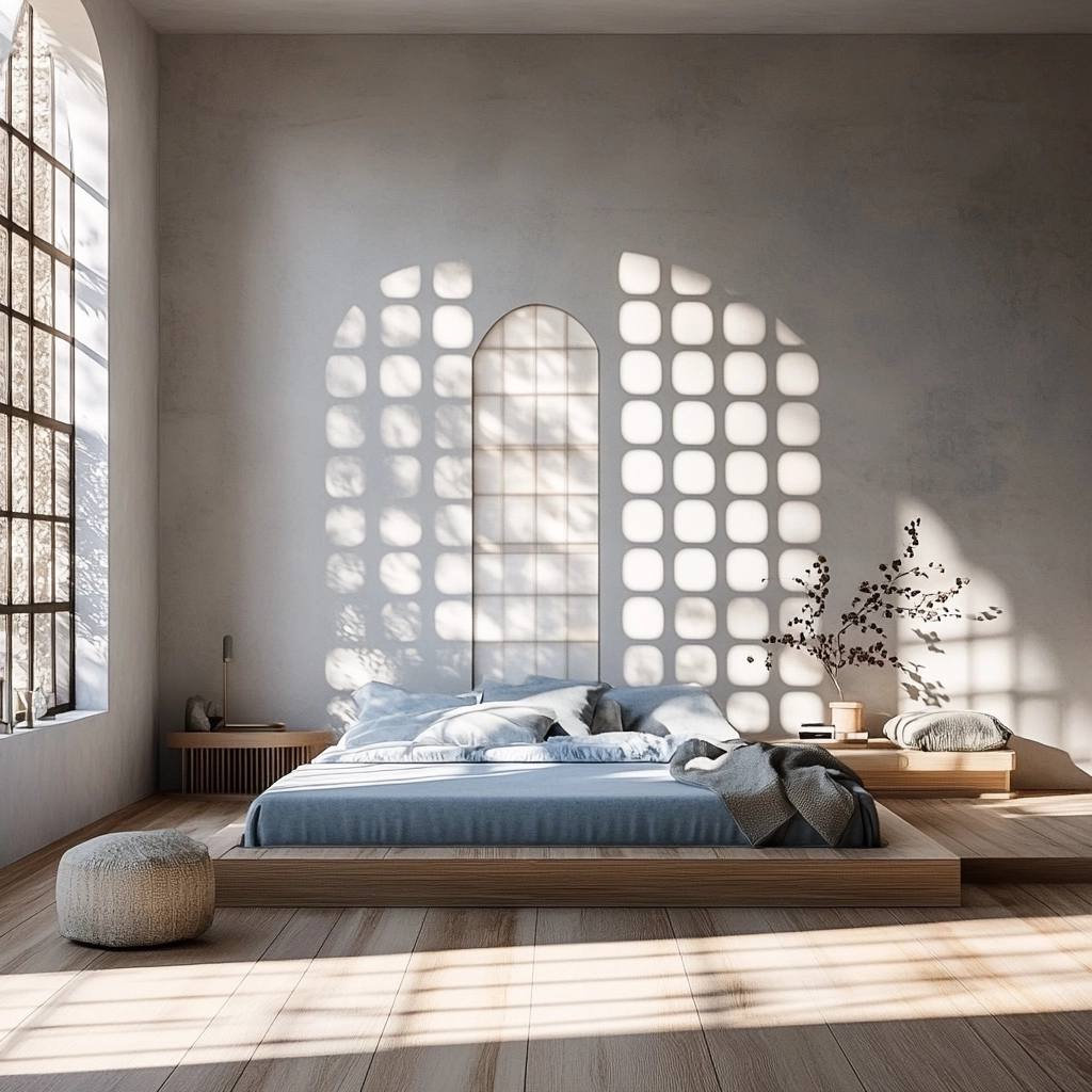 farmhouse glam bedroom 19
