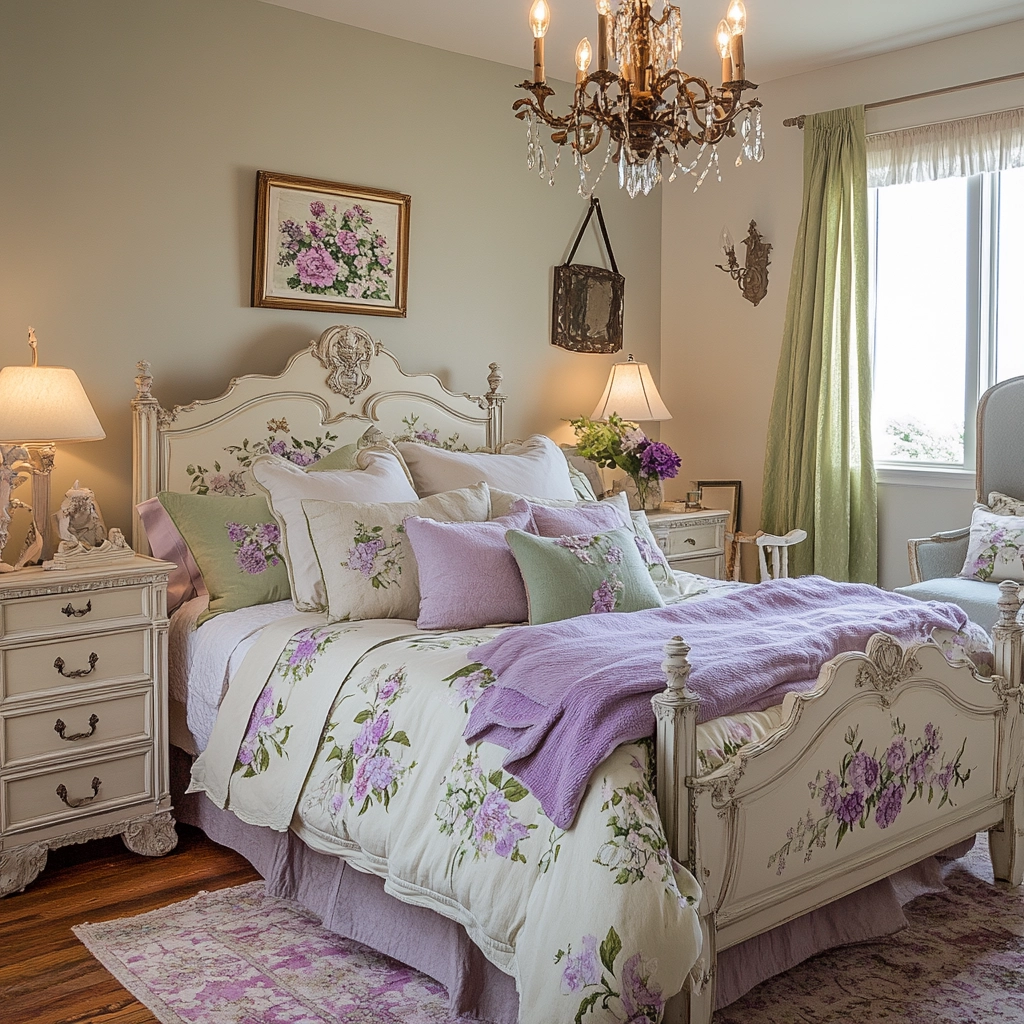 farmhouse glam bedroom 38