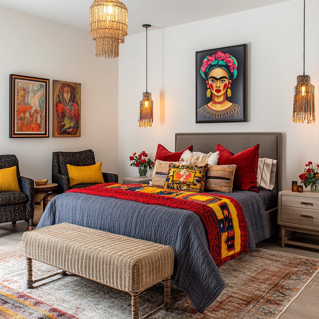 farmhouse glam bedroom 47