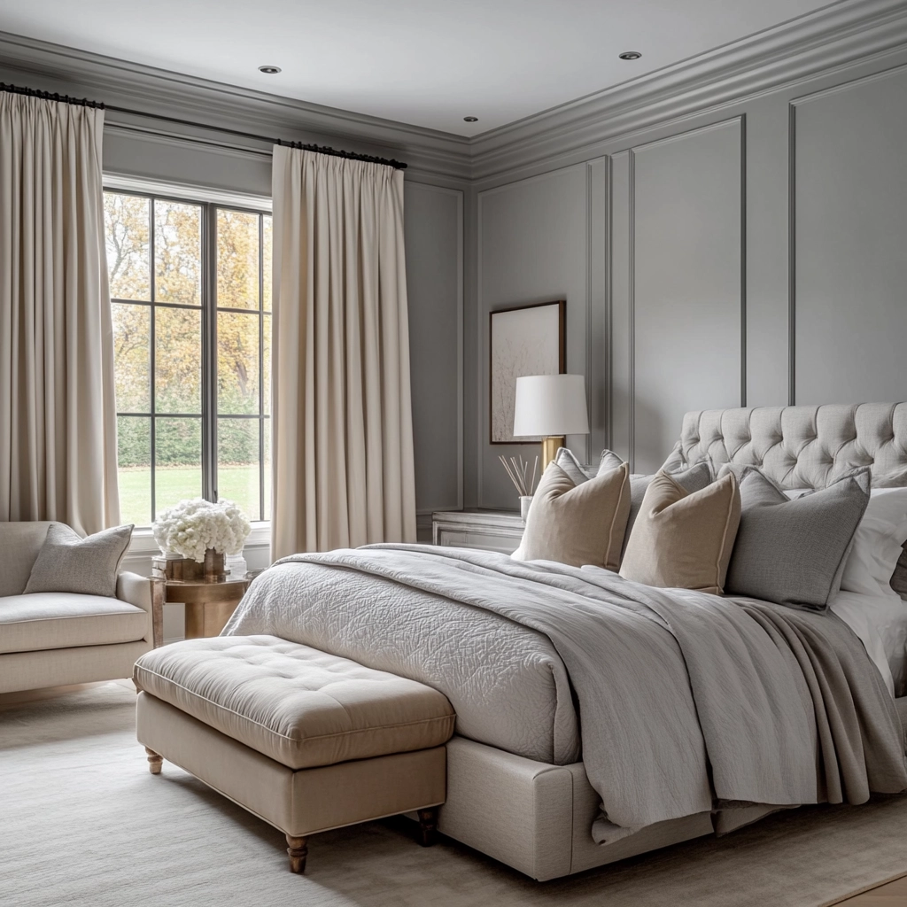 farmhouse glam bedroom 54
