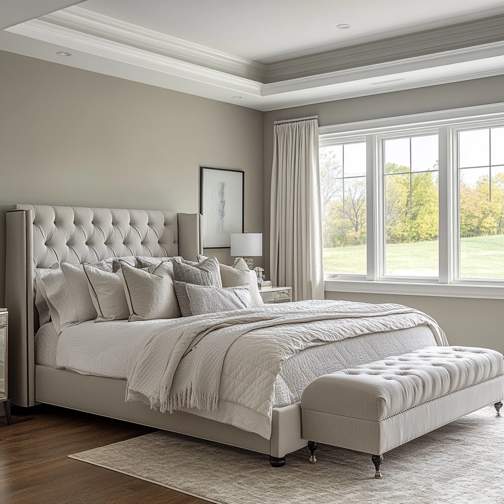 farmhouse glam bedroom 55
