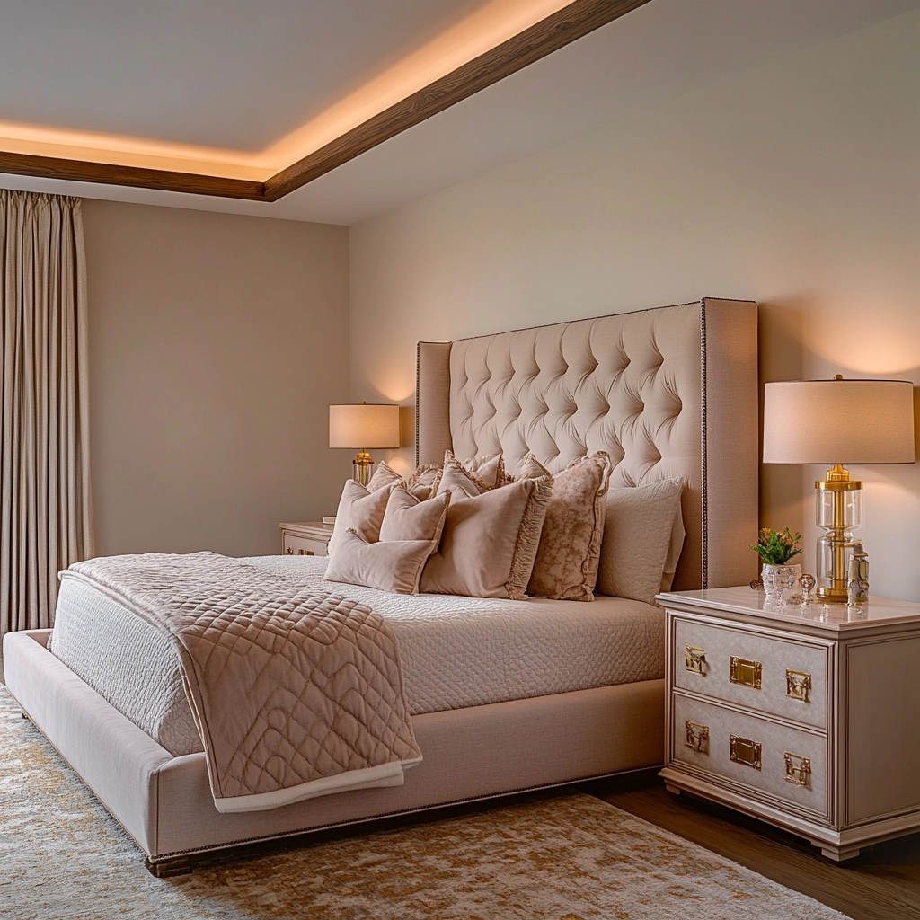 farmhouse glam bedroom 6