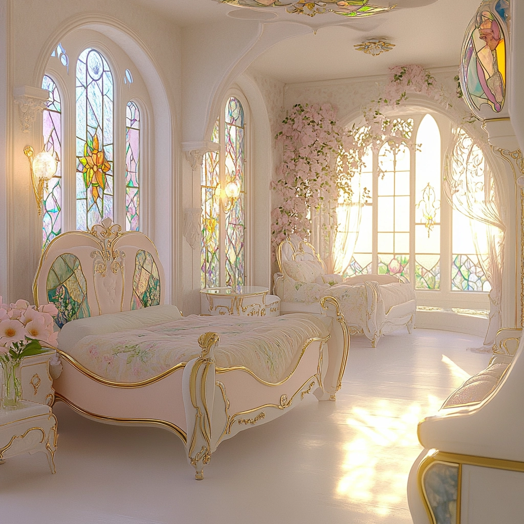farmhouse glam bedroom 68