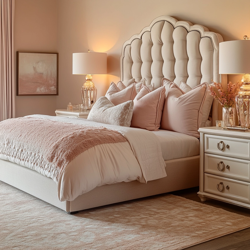 farmhouse glam bedroom 8