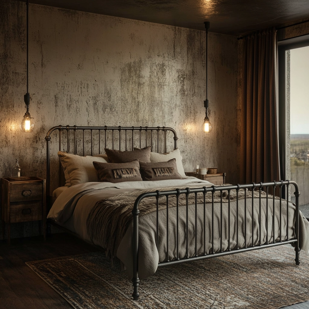 farmhouse glam bedroom 9