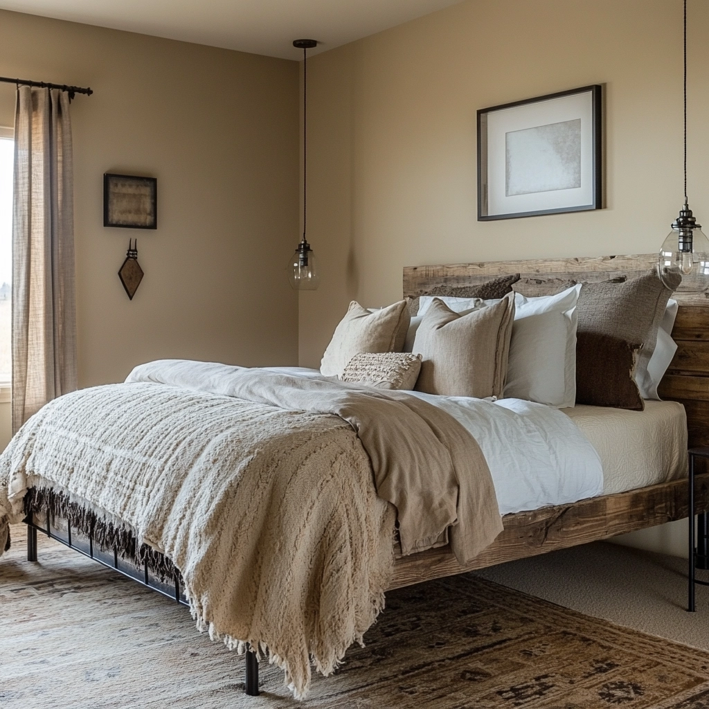 farmhouse guest bedroom 65
