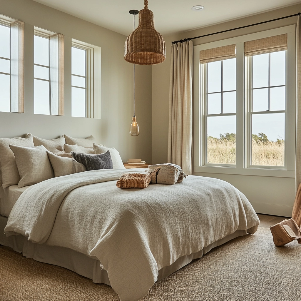 farmhouse guest bedroom decor 27