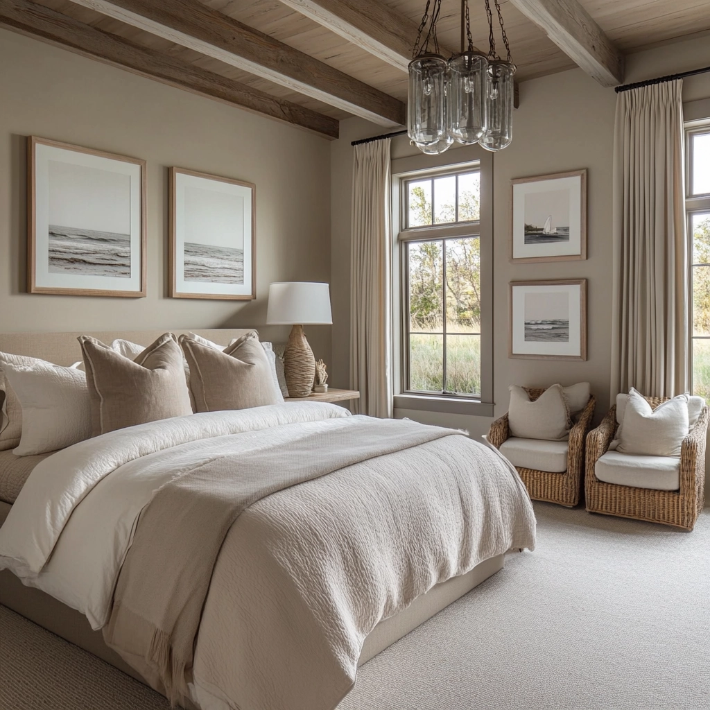 farmhouse guest bedroom decor 28