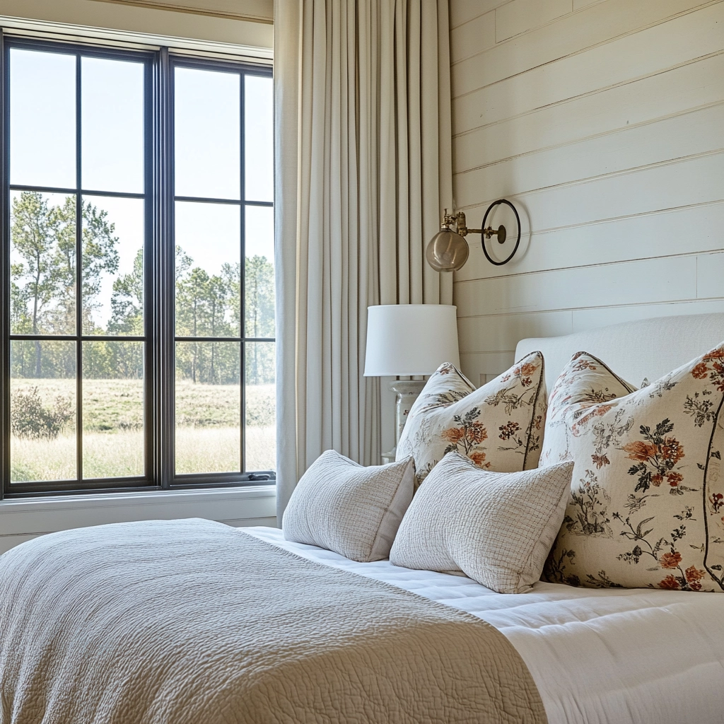farmhouse guest bedroom decor 35