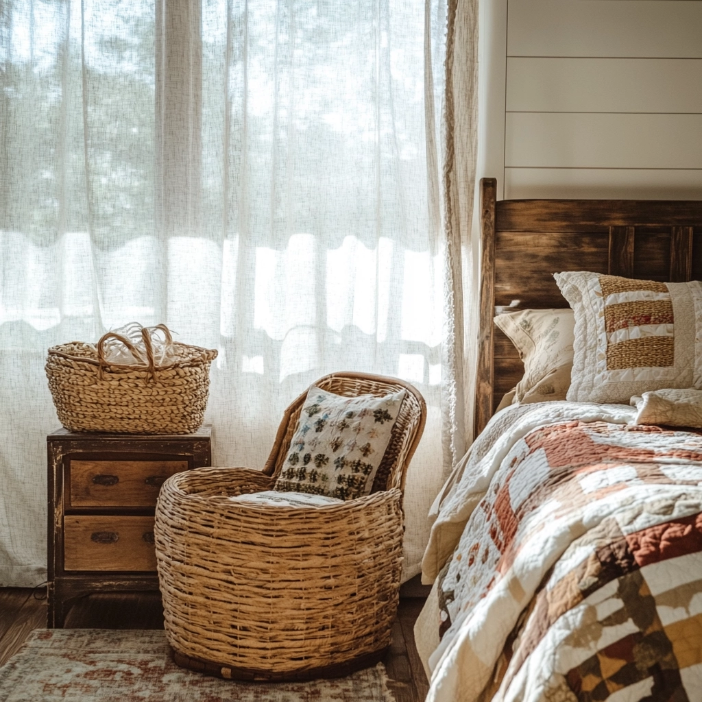 farmhouse guest bedroom decor 4