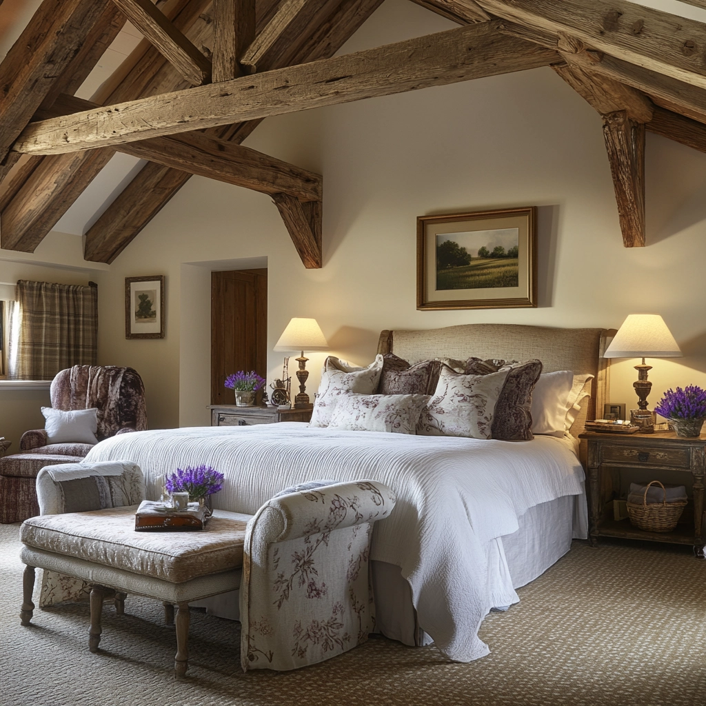 farmhouse guest bedroom decor 43