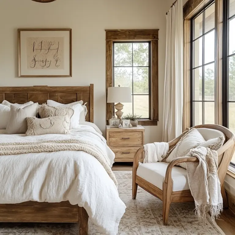 farmhouse guest bedroom ideas 1