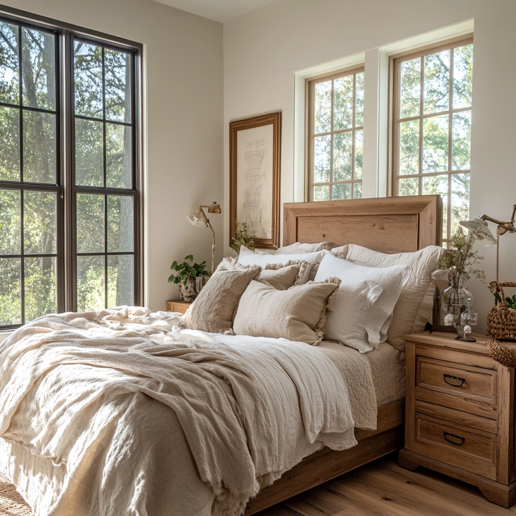 farmhouse guest bedroom ideas 3