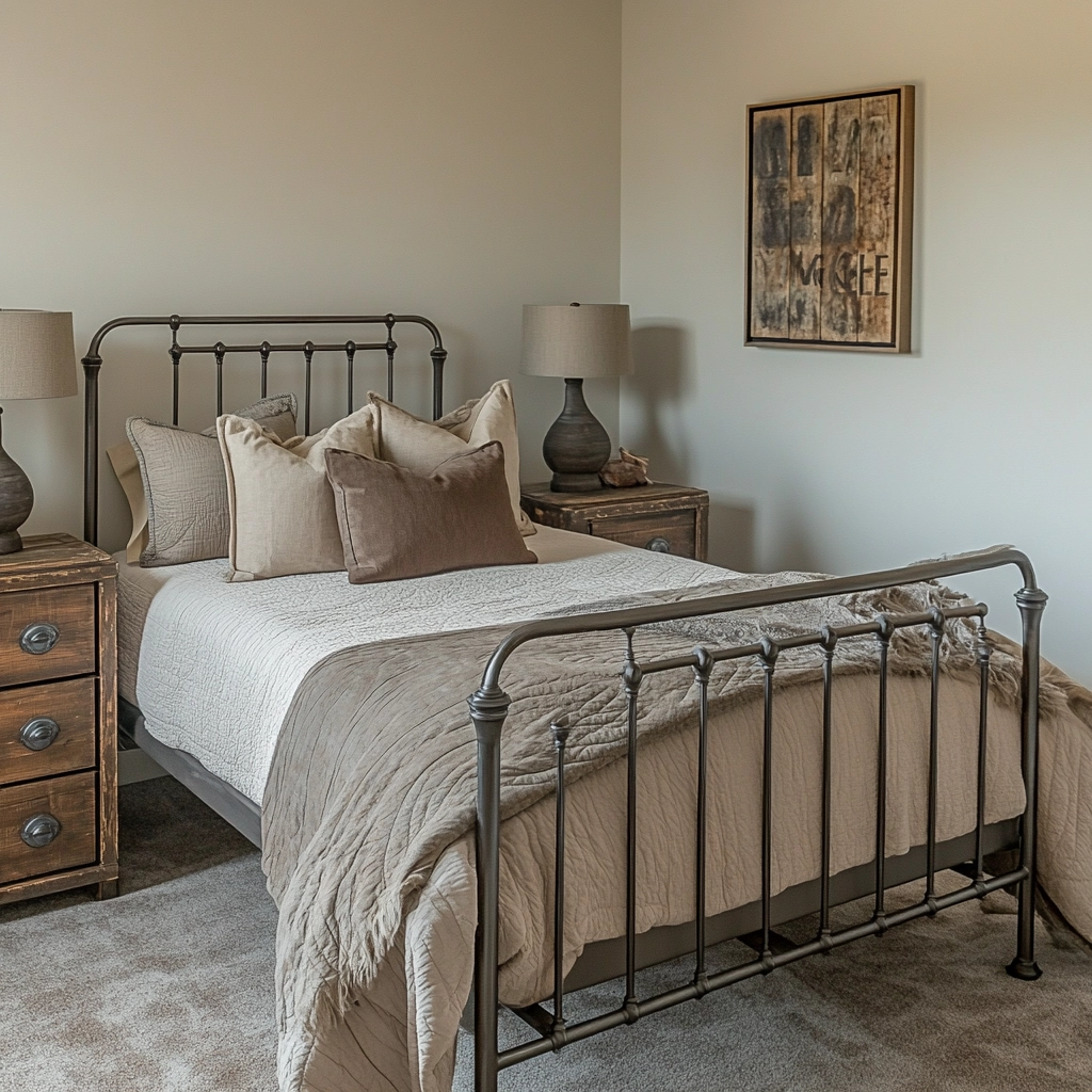 farmhouse guest bedroom ideas 30