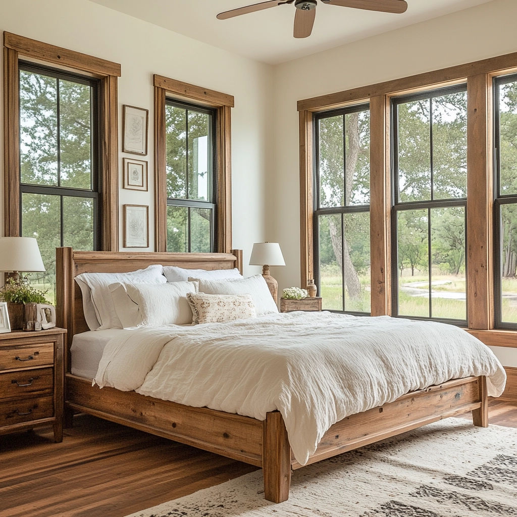 farmhouse guest bedroom ideas 4