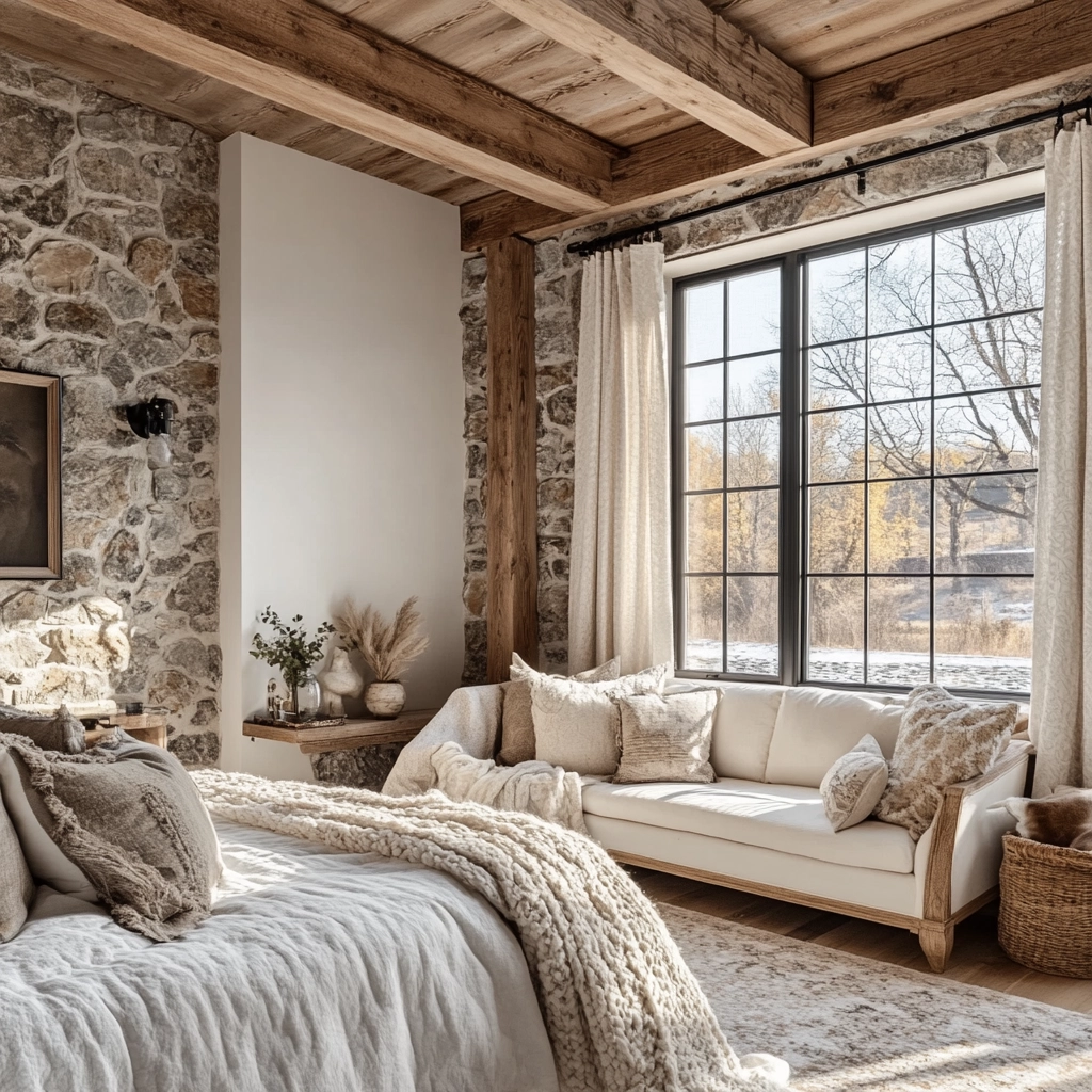 farmhouse guest bedroom ideas 47