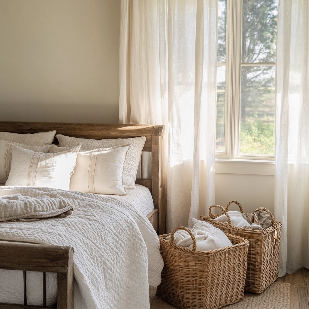 farmhouse guest bedroom ideas 5