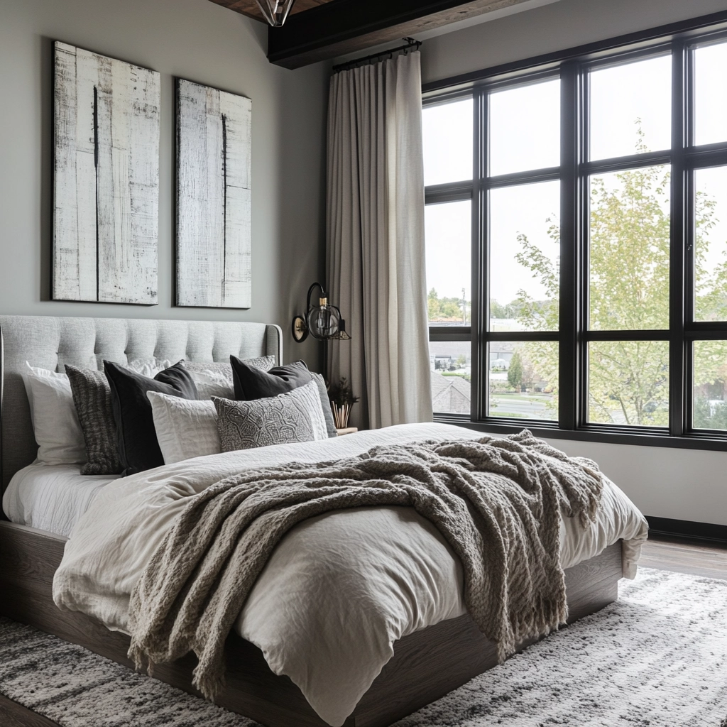 farmhouse guest bedroom ideas 61