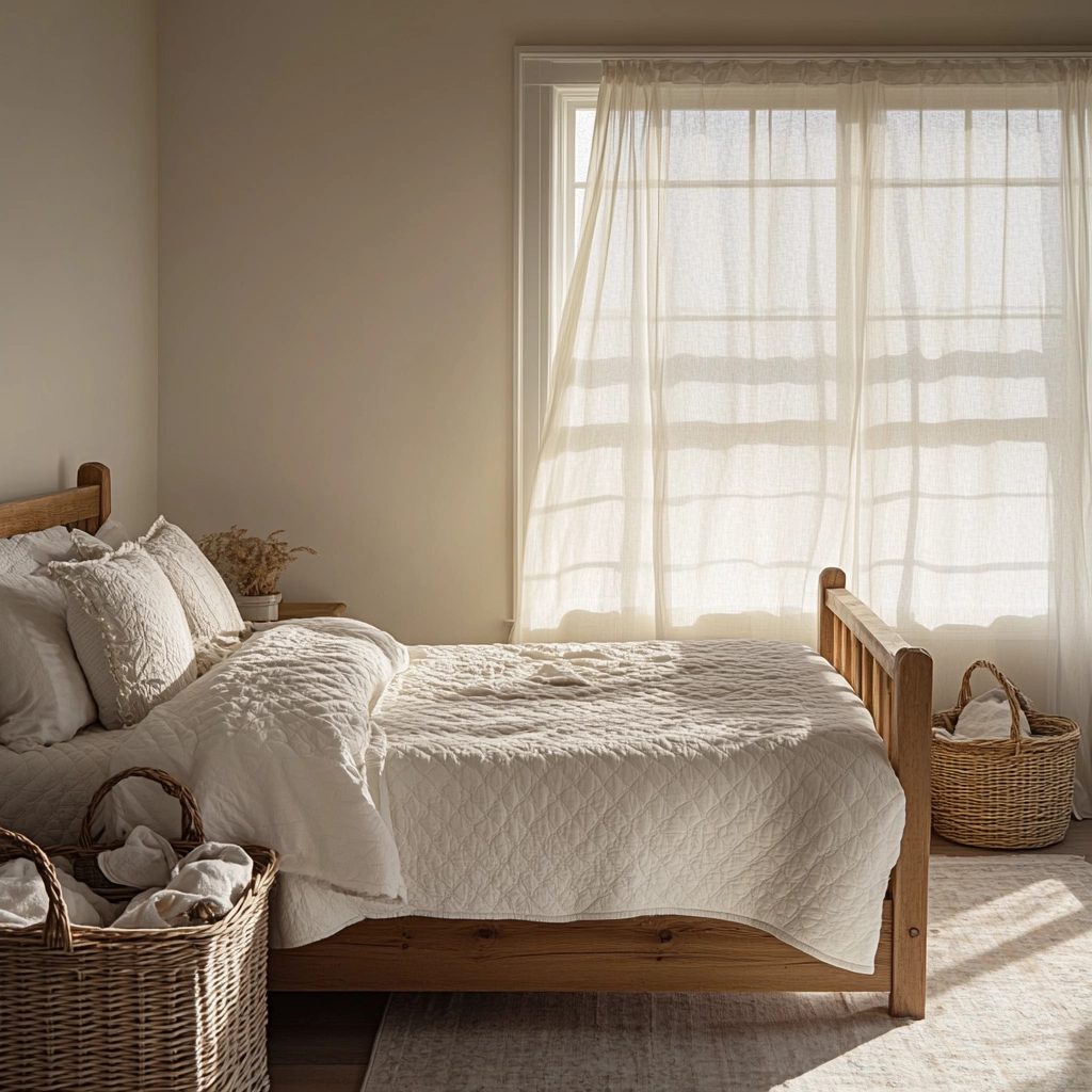 farmhouse guest bedroom ideas 7