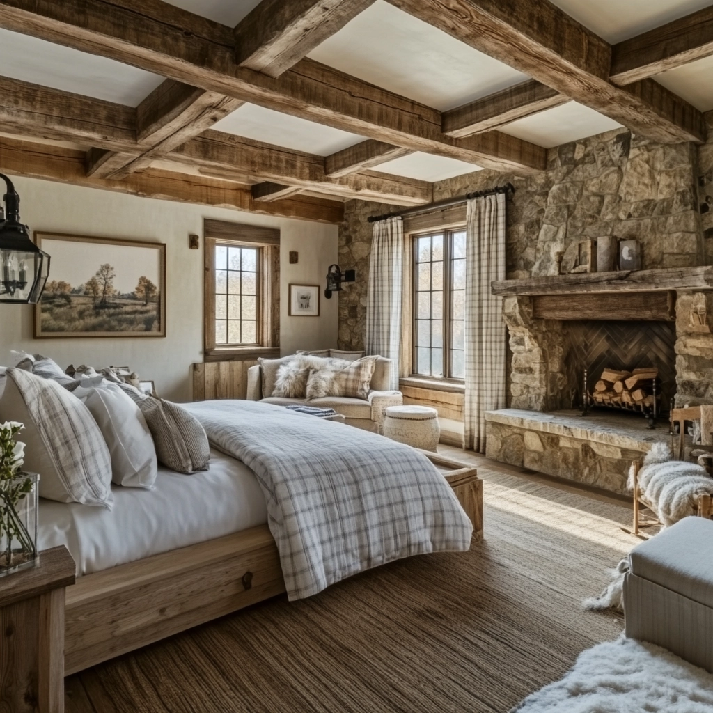 farmhouse guest bedroom ideas 74