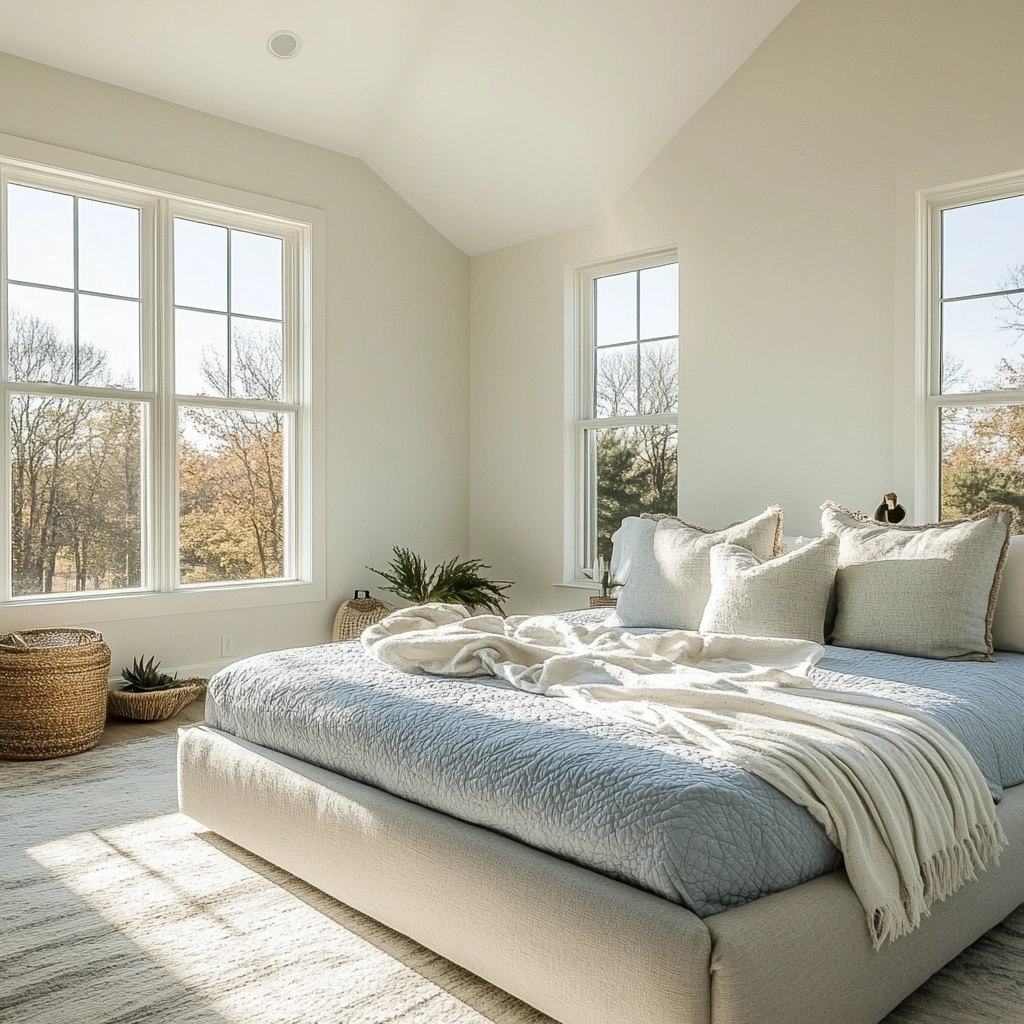 farmhouse guest bedroom ideas 77