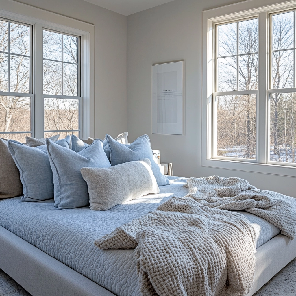 farmhouse guest bedroom ideas 79