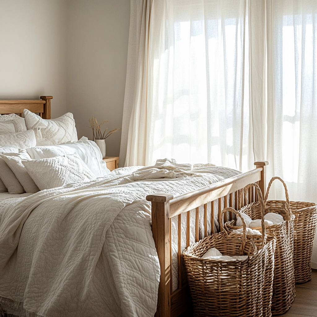 farmhouse guest bedroom ideas 8