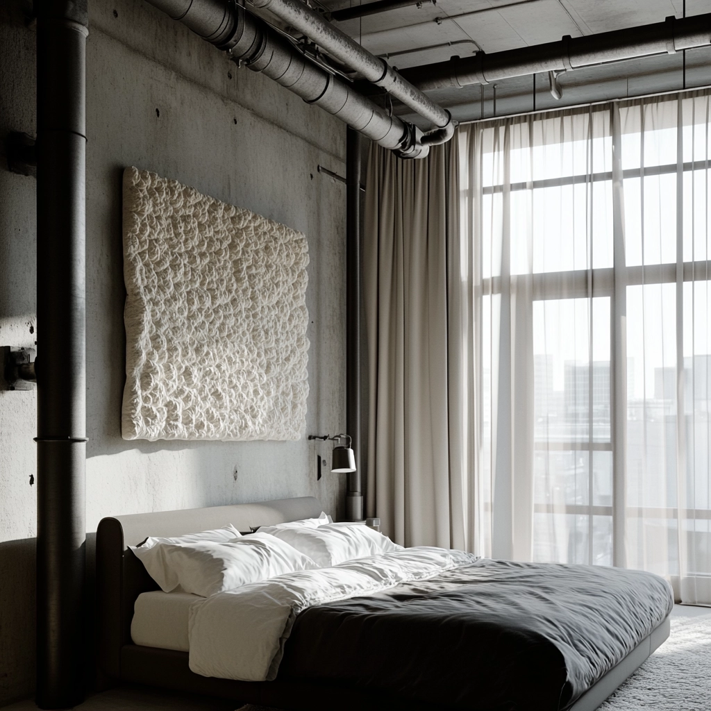 farmhouse industrial bedroom 15
