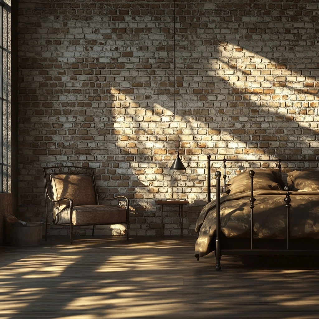 farmhouse industrial bedroom 19