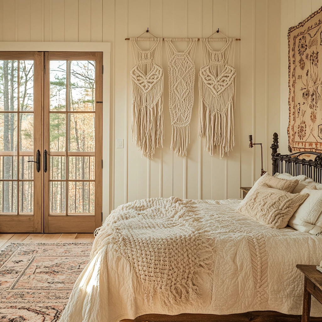 farmhouse industrial bedroom 26