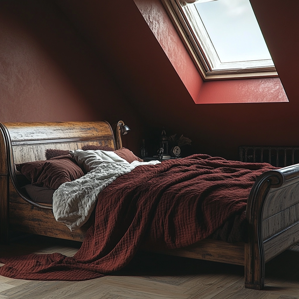 farmhouse industrial bedroom 42