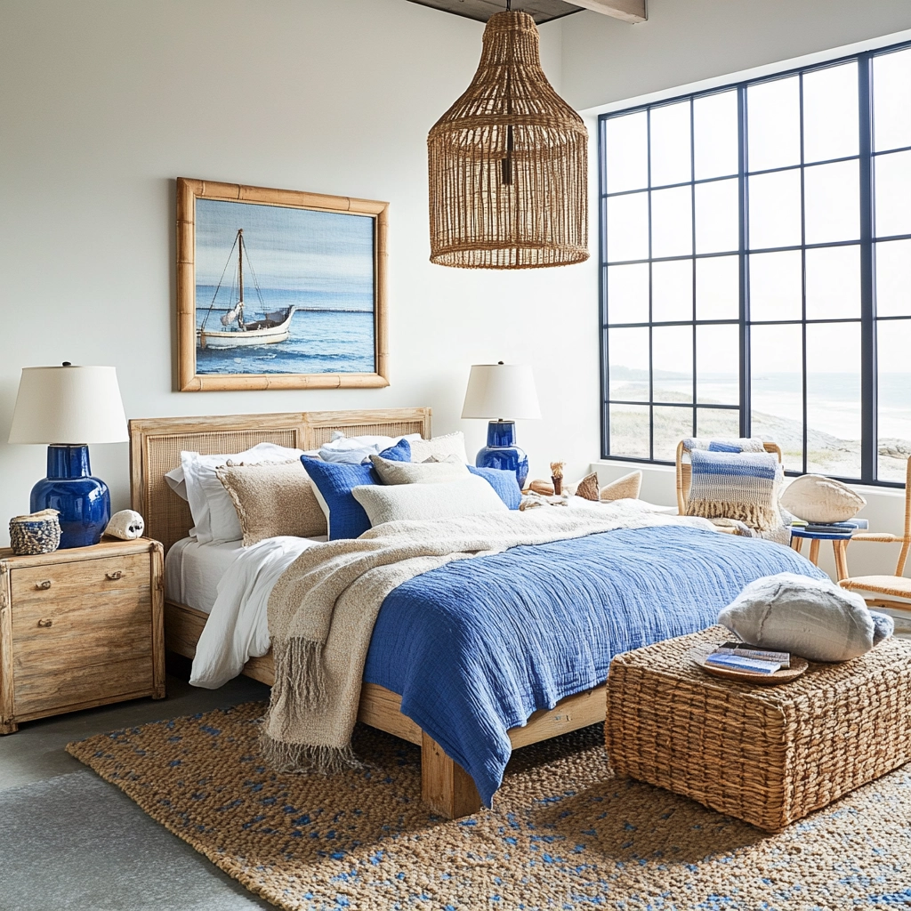 farmhouse industrial bedroom 45