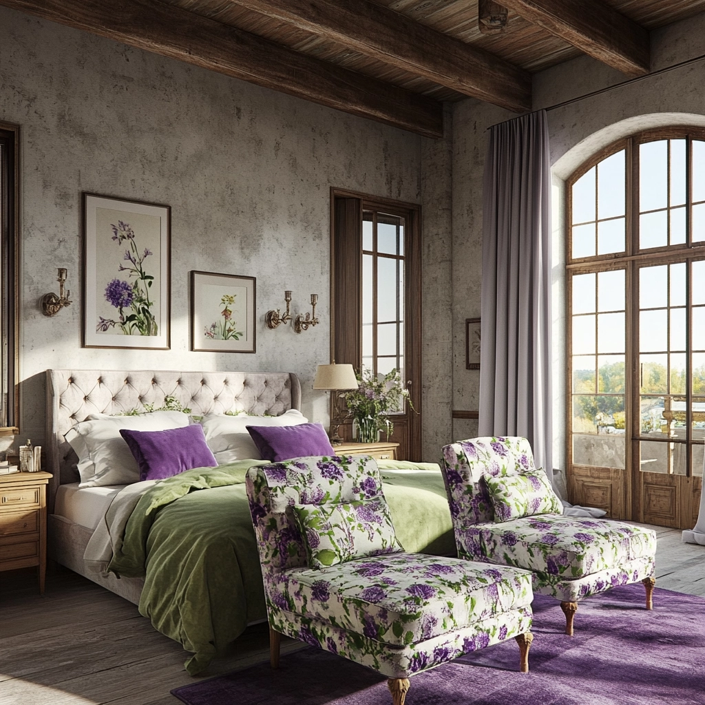 farmhouse industrial bedroom 49