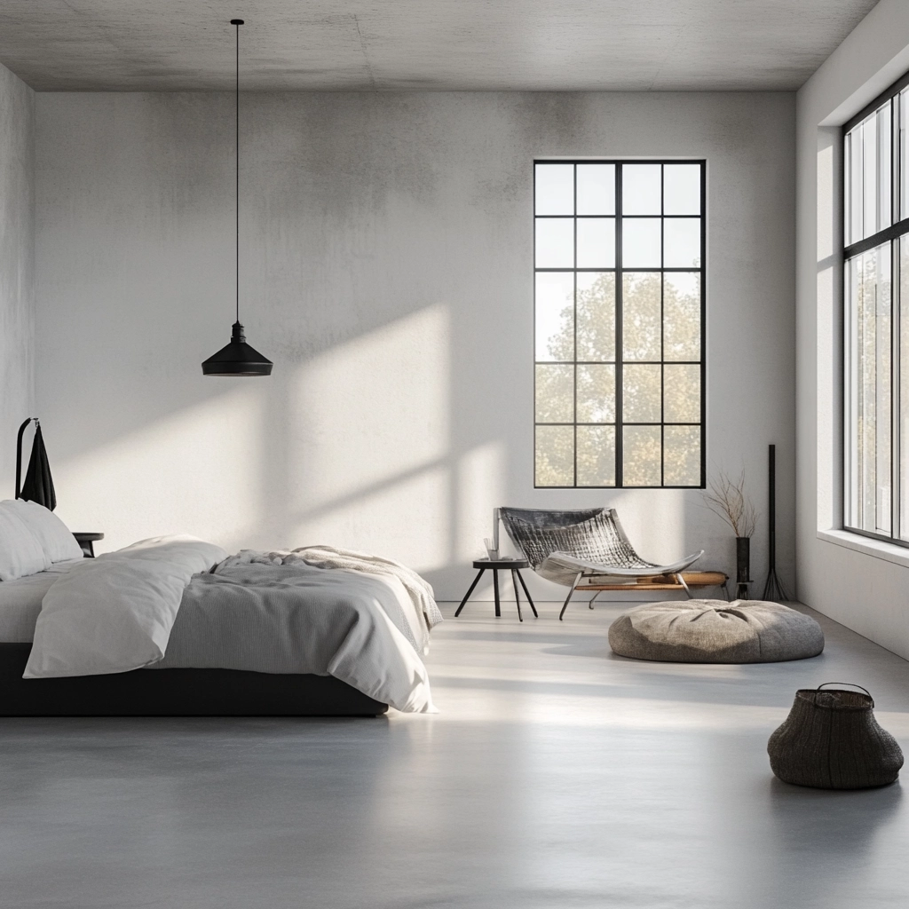 farmhouse industrial bedroom 55