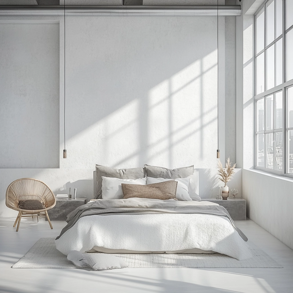 farmhouse industrial bedroom 56