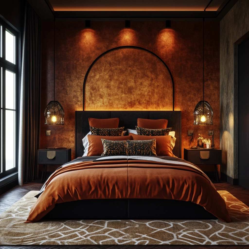 farmhouse industrial bedroom 58