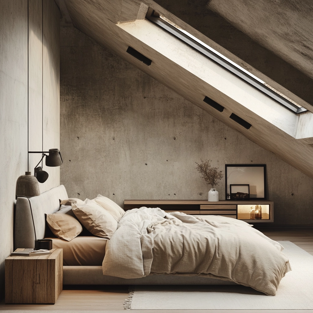 farmhouse industrial bedroom 7