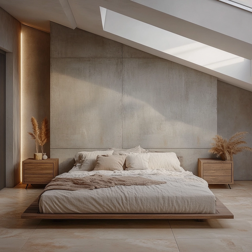 farmhouse industrial bedroom 8