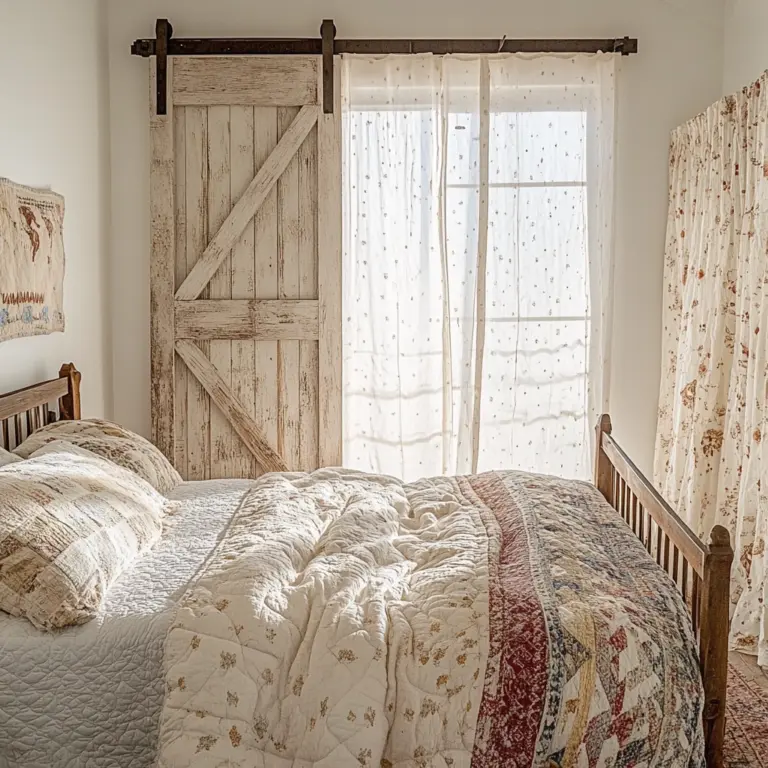 farmhouse interior bedroom 1