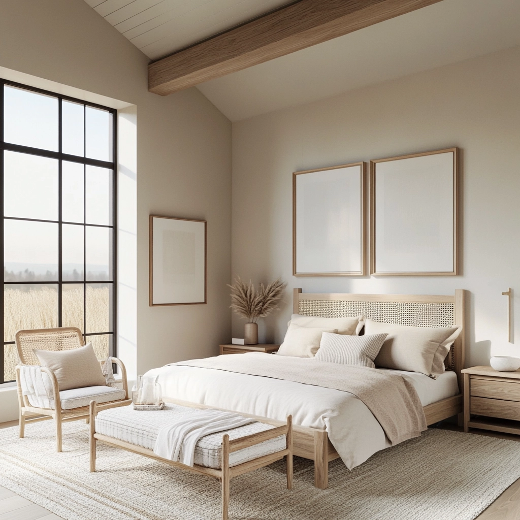 farmhouse interior bedroom 11